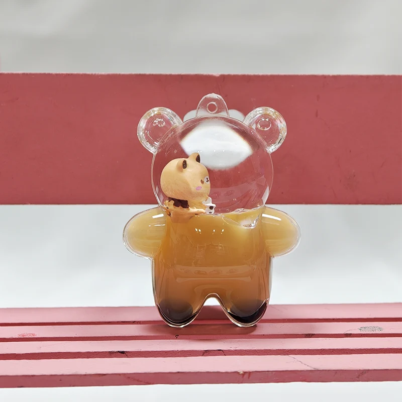 Violent bear Liquid Keychain Violent bear Liquid Keychain
